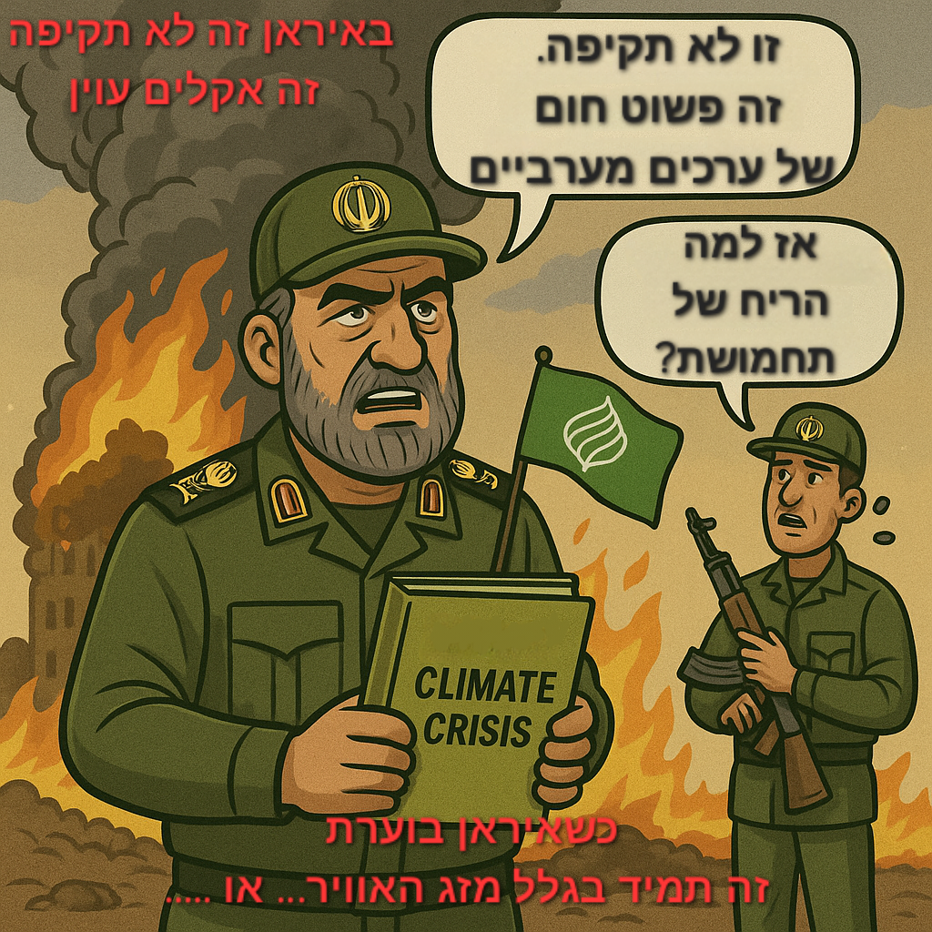 נשרף להם הפצצה – והם מאשימים את השמש