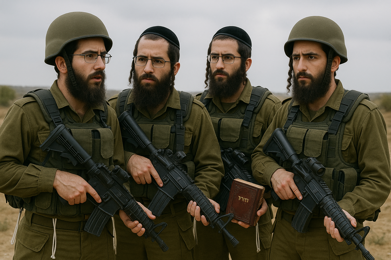 חרדים לקרב – וגם לאמונה
