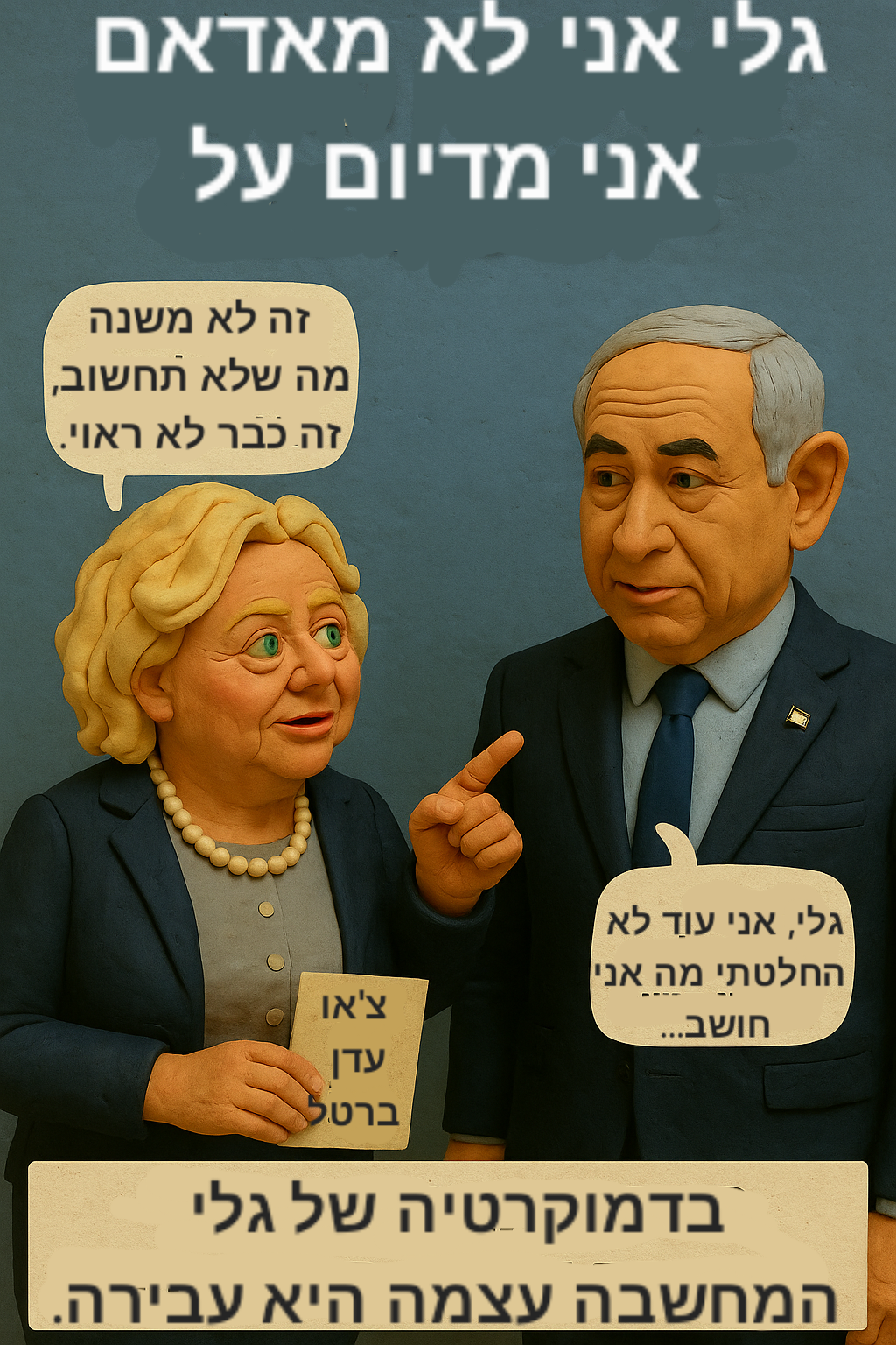 המינוי שלך – המחשבה שלי