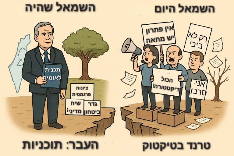 מה נשאר מהשמאל? עליית הסיסמאות ונפילת המחשבה