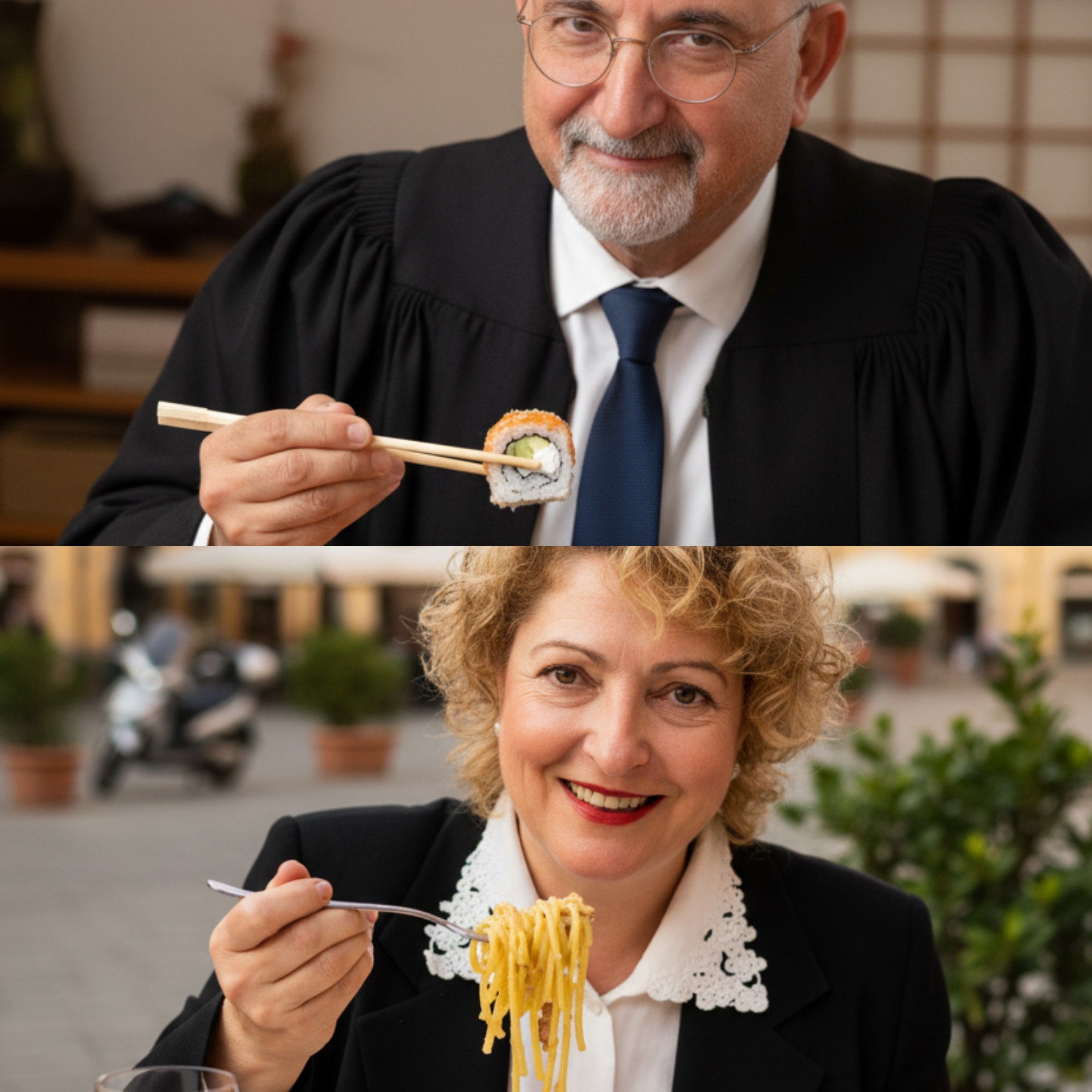 שופטים בסושי, שופטת בפסטה