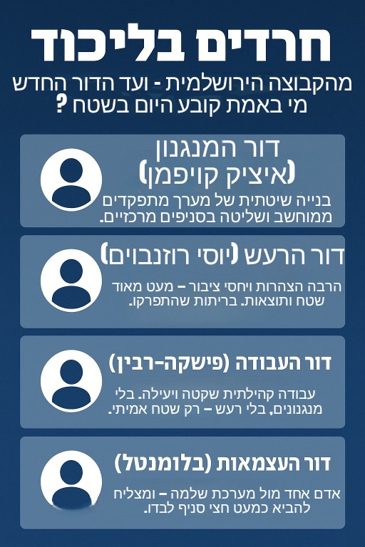 החרדים בליכוד: מהדמון הירושלמי ועד הדור החדש — מי באמת קובע היום בשטח?
