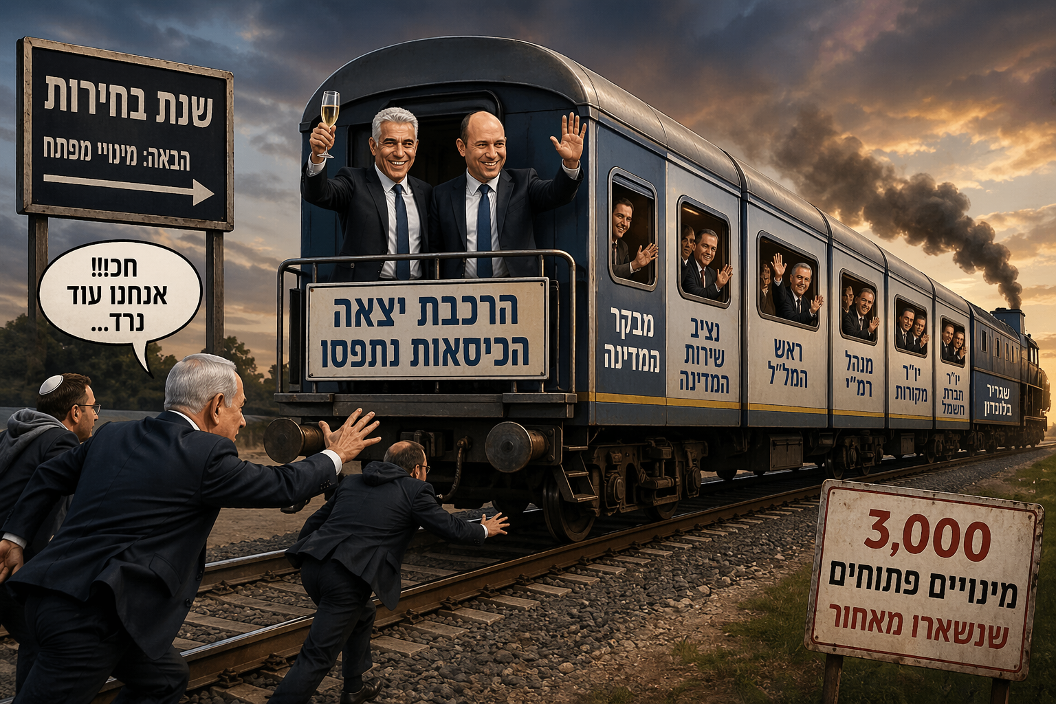 סינדרום "יהיה בסדר" חוזר — והימין שוב מסתכן בלהשאיר את המפתחות על השולחן.