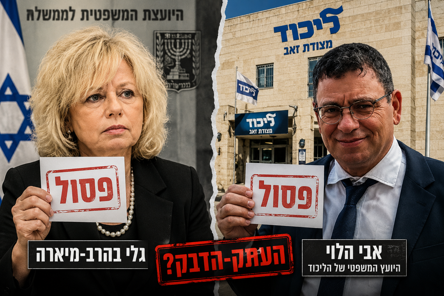 גם בליכוד גילו את “שלטון היועמ״שים”: אבי הלוי או יו״ר התנועה ?