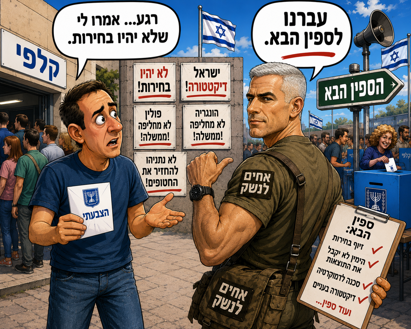קפלן: מספין לספין עד הקלפי