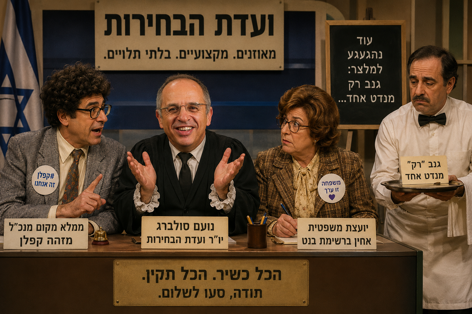 ״האחיין אצל בנט, ההוא מקפלן — אבל הכל מקצועי״