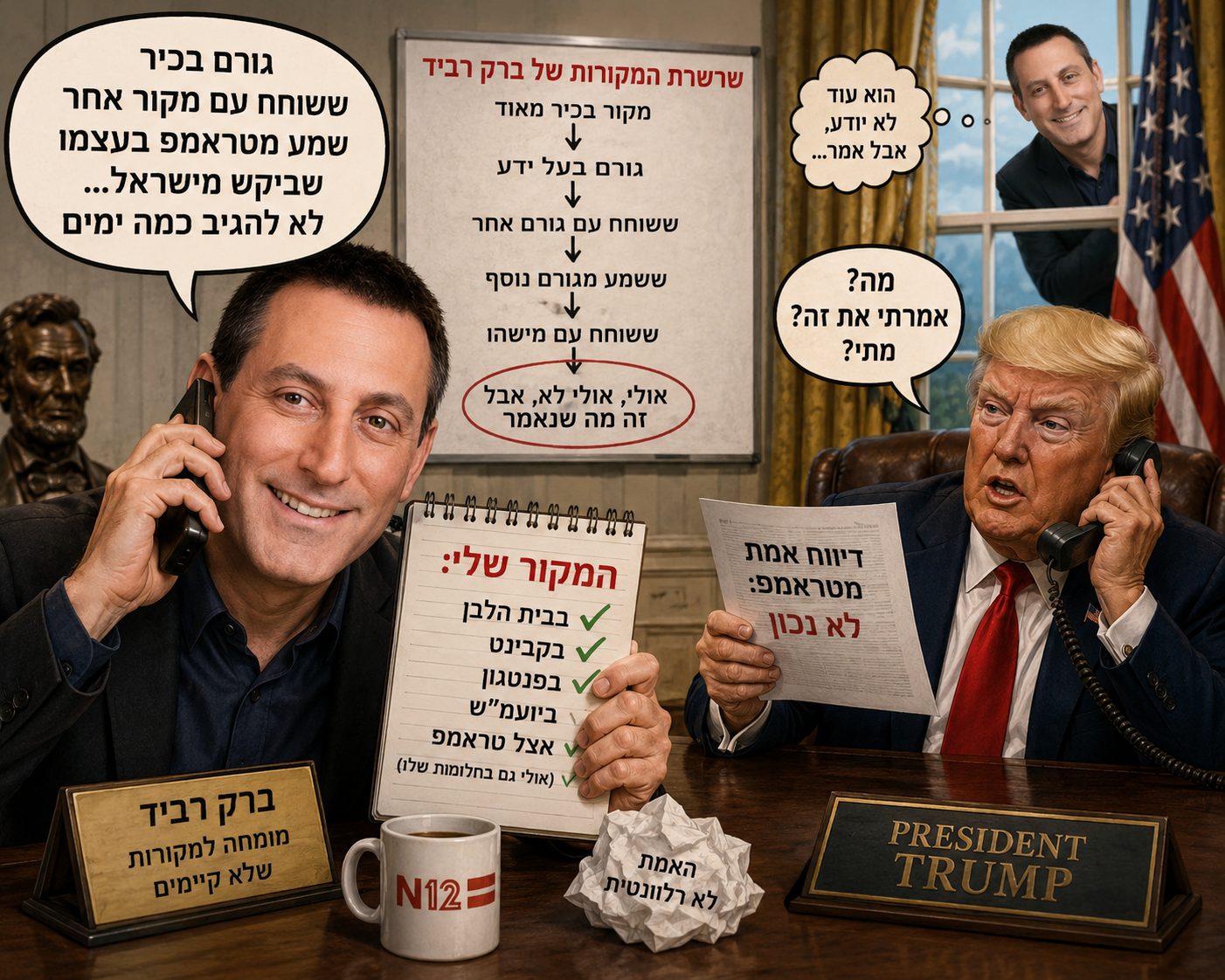 המקור של ברק רביד חזק יותר מנשיא ארצות הברית