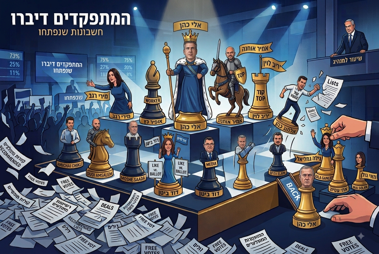 המתפקדים דיברו: המנצחים, המפסידים והחשבונות שנפתחו בפריימריז בליכוד