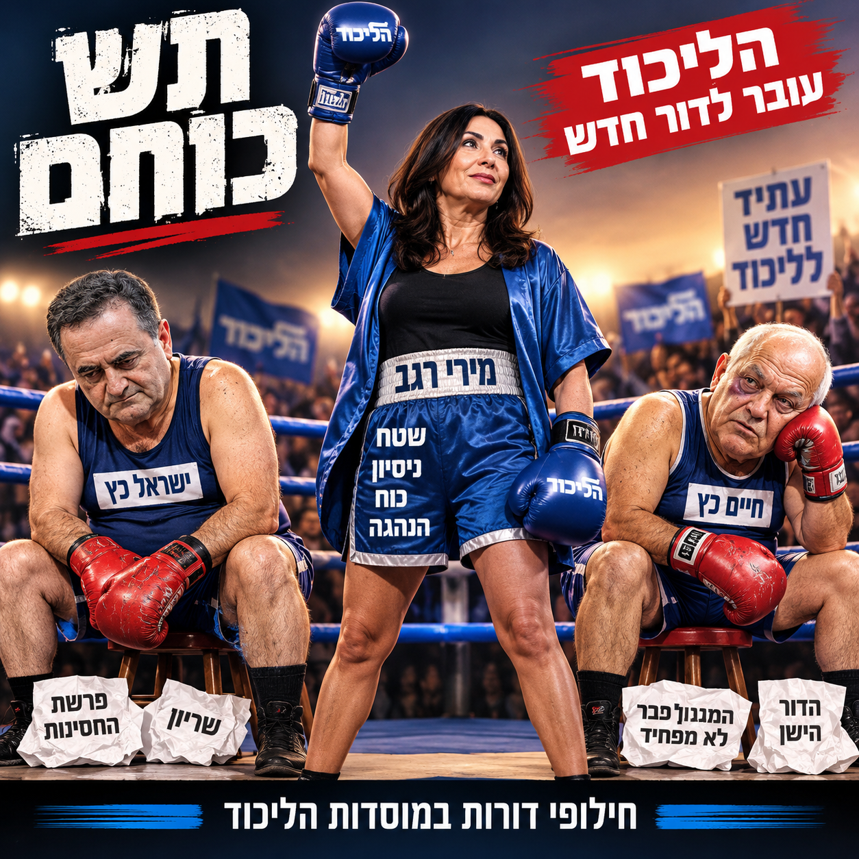 נגמר הפחד מכץ: חילופי הדורות בליכוד