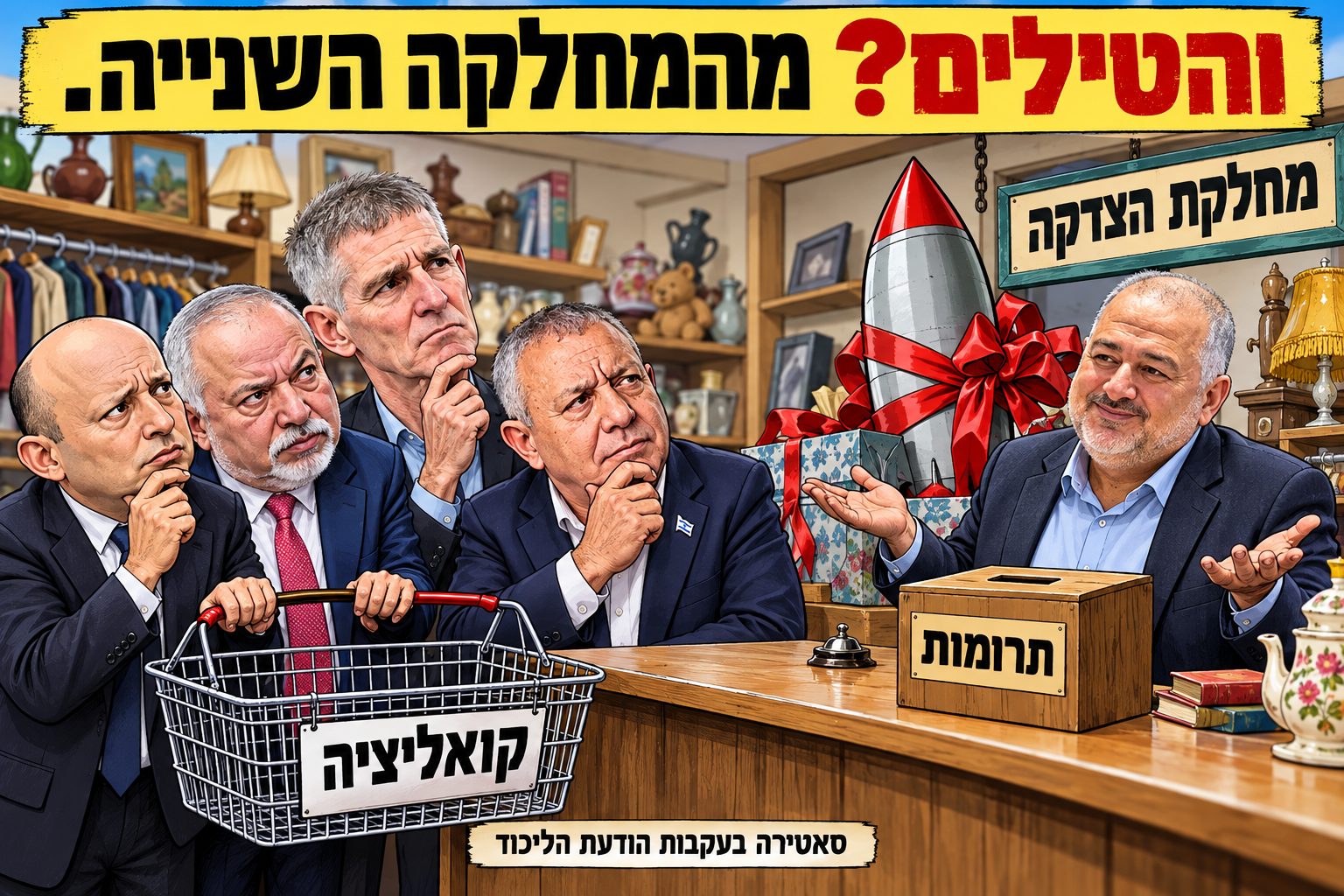 חמאס — צדקה עם טווח של 120 ק״מ. 🎁🚀
