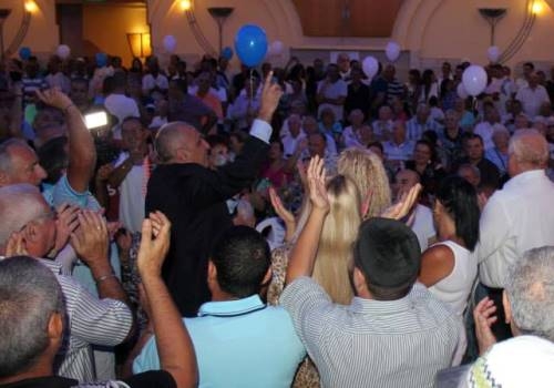 לוד : 1500 משתתפים בהרמת הכוסית של מרציאנו