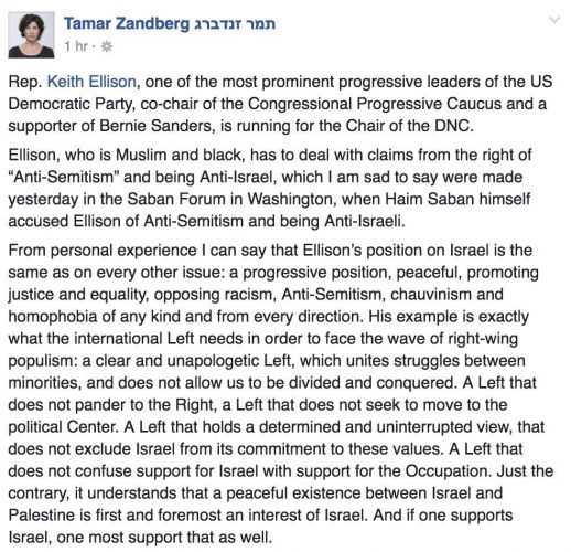 החברים הנאצים של תמר זנדברג?